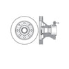 Bendix E12671026 Disc Brake Rotor Rotor