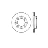 Bendix E12672028 Disc Brake Rotor Rotor