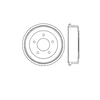 Bendix E12746007 Brake Drum Brake Drum