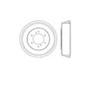 Bendix E12747029 Brake Drum Brake Drum