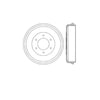 Bendix E12748010 Brake Drum Brake Drum