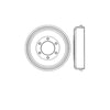 Bendix E12748011 Brake Drum Brake Drum