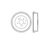 Bendix E12749021 Brake Drum Brake Drum
