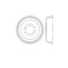 Bendix E12749025 Brake Drum Brake Drum