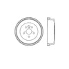 Bendix E12749030 Brake Drum Brake Drum