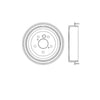 Bendix E12749046 Brake Drum Brake Drum