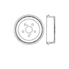 Bendix E12749049 Brake Drum Brake Drum