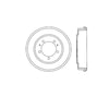 Bendix E12751013 Brake Drum Brake Drum