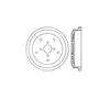 Bendix E12753009 Brake Drum Brake Drum