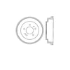 Bendix E12753014 Brake Drum Brake Drum