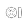 Bendix E12756013 Brake Drum Brake Drum