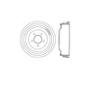 Bendix E12766028 Brake Drum Brake Drum
