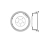 Bendix E12766039 Brake Drum Brake Drum