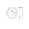 Bendix E12767006 Brake Drum Brake Drum