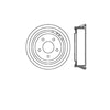 Bendix E12767028 Brake Drum Brake Drum