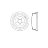 E12768013 by BENDIX - Brake Drum