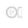 Bendix E12768044 Brake Drum Brake Drum