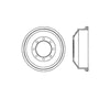 Bendix E12770014 Brake Drum Brake Drum