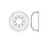 Bendix E12770030 Brake Drum Brake Drum