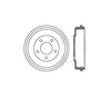Bendix E12770049 Brake Drum Brake Drum