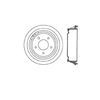 Bendix E12771021 Brake Drum Brake Drum