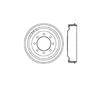 Bendix E12772006 Brake Drum Brake Drum