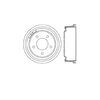 E12772010 by BENDIX - Brake Drum