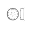 Bendix E12772014 Brake Drum Brake Drum