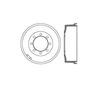E12772025 by BENDIX - Brake Drum