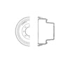Bendix E12772031 Brake Drum Brake Drum