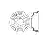 Bendix E12772032 Brake Drum Brake Drum