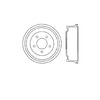 Bendix E12772039 Brake Drum Brake Drum