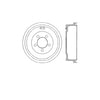 Bendix E12772046 Brake Drum Brake Drum