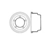Bendix E12781009 Brake Drum Brake Drum