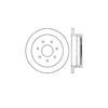 Bendix E12570066 Disc Brake Rotor Rotor