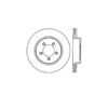 Bendix E12570096 Disc Brake Rotor Rotor