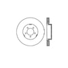 Bendix E12570098 Disc Brake Rotor Rotor