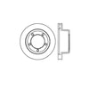 Bendix E12572015 Disc Brake Rotor Rotor
