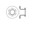 Bendix E12580007 Disc Brake Rotor Rotor