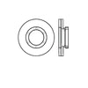 E12582006 by BENDIX - Rotor