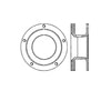 E12588014 by BENDIX - Rotor