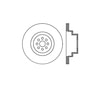 Bendix E12590005 Disc Brake Rotor Rotor