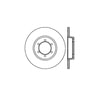 Bendix E12647012 Disc Brake Rotor Rotor
