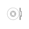 Bendix E12649036 Disc Brake Rotor Rotor
