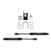 Fabtech FTS8046 Steering Damper Stealth Steering Stabilizer; Dual;