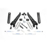 K2131 by FABTECH - Radius Arm Lift System; w/Performance Shocks; 6 in. Lift;