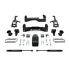 K2194M by FABTECH - Basic Lift System w/Shocks; w/Stealth Monotube Shocks; 6 in. Lift;