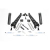 K2215 by FABTECH - Radius Arm Lift System; 4 in. Lift; Incl. Performance Shocks;