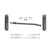 K2376 by FABTECH - Basic Lift System w/Shocks; 2.5 in. Lift; w/Performance Shocks;