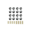 FTS98011 by FABTECH - Suspension Link Arm Bushing; Front;